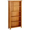 vidaXL Kirjahylly 5 tasoa 70x22x140 cm t&auml;ystammi