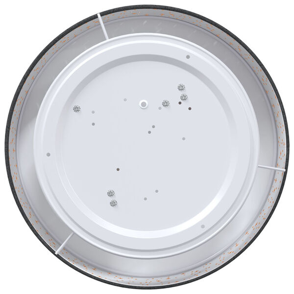 vidaXL Kattovalo Musta 38 x 13.5 cm kangas