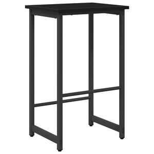 vidaXL Baarijakkara Musta tammi 40 x 32 x 74 cm Tekninen puu