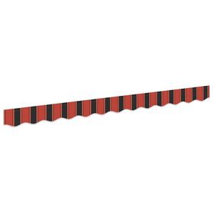 vidaXL Markiisin reunalista vaihto Moniv&auml;rinen 230 x 20 cm Kangas