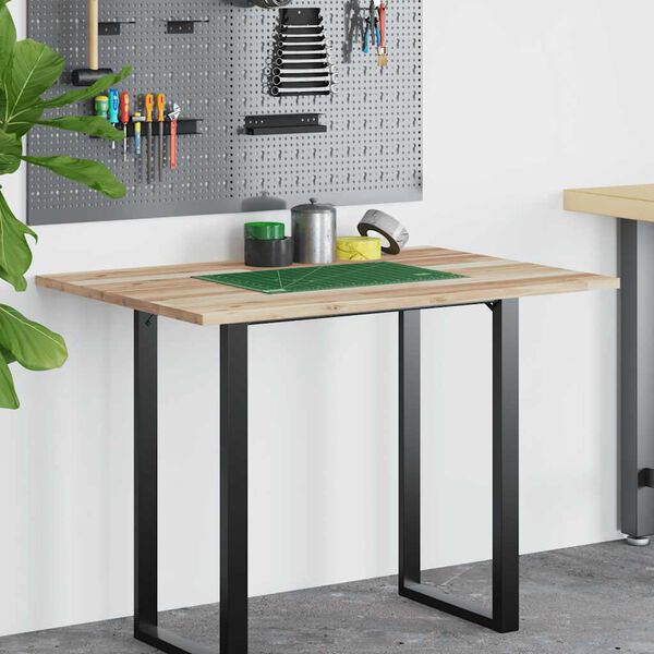 vidaXL P&ouml;yt&auml;levy 100x70x2 cm k&auml;sittelem&auml;t&ouml;n t&auml;ysi akasiapuu