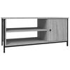 vidaXL TV-taso harmaa Sonoma 100x40x45 cm tekninen puu