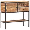 vidaXL Senkki 85x30x80 cm karkea mangopuu