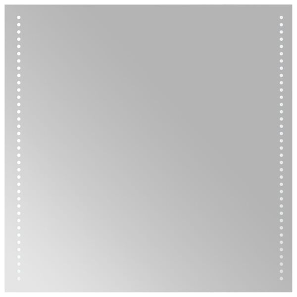 vidaXL Kylpyhuoneen LED-peili 60x60 cm