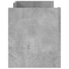 vidaXL TV-taso betoninharmaa 100x35x40 cm tekninen puu