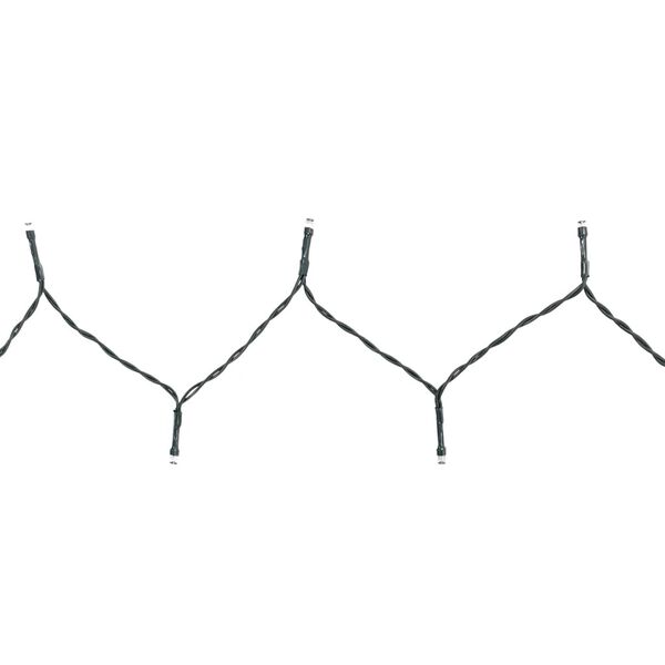 vidaXL Joulukuusen valoverkko 180 LED-valoa v&auml;rik&auml;s 180 cm