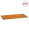 vidaXL Kattopaneelit 12 kpl ruoste 80x44 cm Corten ter&auml;s