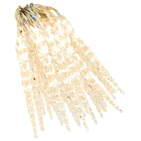 vidaXL J&auml;&auml;puikko -jouluvalot 40 kpl l&auml;mmin valk. akryyli kaukos&auml;&auml;din