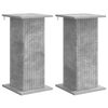 vidaXL Kasviteline 2 pcs Betoninharmaa 30,5 x 30 x 60,5 cm