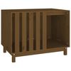 vidaXL Koirankoppi hunajanruskea 90x60x67 cm t&auml;ysi m&auml;nty