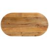 vidaXL P&ouml;yt&auml;levy 140x50x2,5 cm ovaali t&auml;ysi mangopuu
