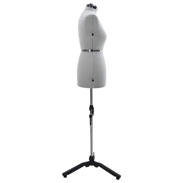 vidaXL S&auml;&auml;dett&auml;v&auml; mekko muoto naiselle Harmaa m Sametti