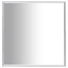 vidaXL Peili hopea 60x60 cm