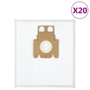 vidaXL Imurin pölypussit Miele K 20 kpl