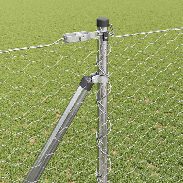 vidaXL Aitalatu Hopea 25 x 1,5 m (36 mm verkko) Ter&auml;s