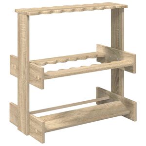 vidaXL Biljardikeppiteline Tekninen puu 60 x 35 x 60 cm Sonoma