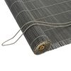 vidaXL Rullaverho Harmaa 80 x 220 cm Bambu