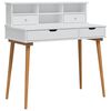 vidaXL Meikkip&ouml;yt&auml;sarja FAUSKE 2 pcs valkoinen 100 x 50 x 103,5 cm