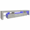 vidaXL TV-taso LED-valoilla betoninharmaa 215x36,5x40 cm
