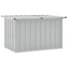 vidaXL Puutarhan varastoarkku harmaa 109x67x65 cm