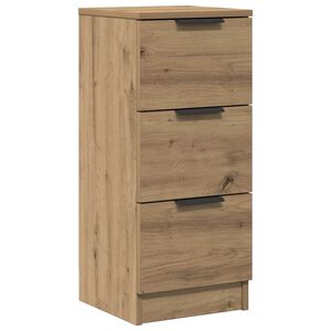 vidaXL Senkki Artisan Oak 30x30x70 cm Engineered Wood
