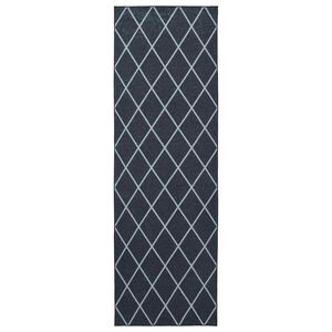 vidaXL Mattojuoksija ORIZ 1150 gsm Musta verkko-kuosi