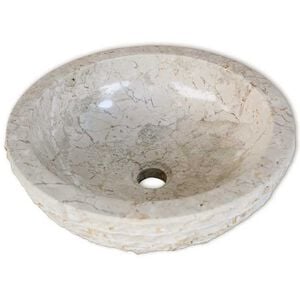 vidaXL Pesuallas marmori 40 cm kerma