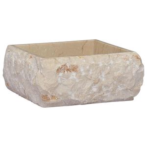 vidaXL Pesuallas kerma 30x30x13 cm marmori