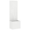 vidaXL Puutarhan yksityisyyden verho Valkoinen 50 x 32 x 150 cm