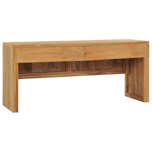 vidaXL TV-taso 100x35x45 cm t&auml;ysi tiikki