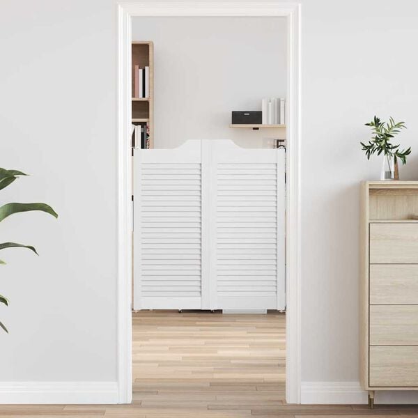 vidaXL K&auml;&auml;nt&ouml;ovet S&auml;leikk&ouml; Design 2-Pari Valkoinen 90x80 cm