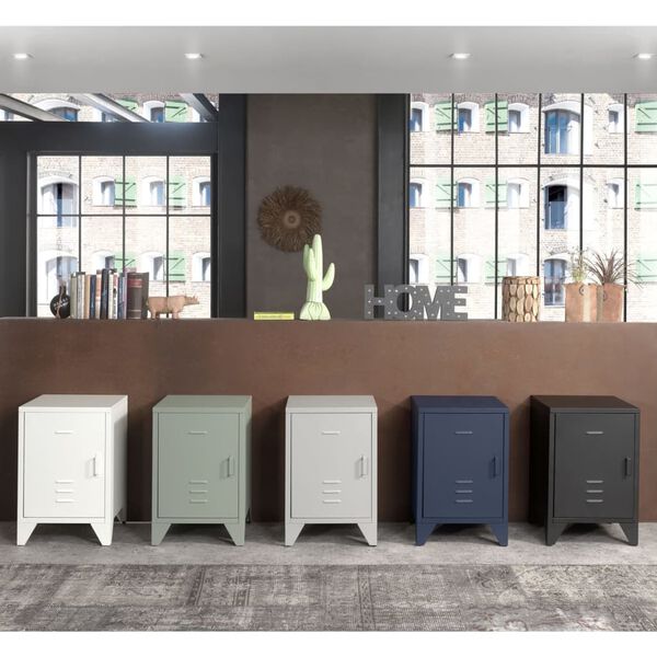 Vipack Y&ouml;p&ouml;yt&auml; Bronxx ovella metalli mattavalkoinen