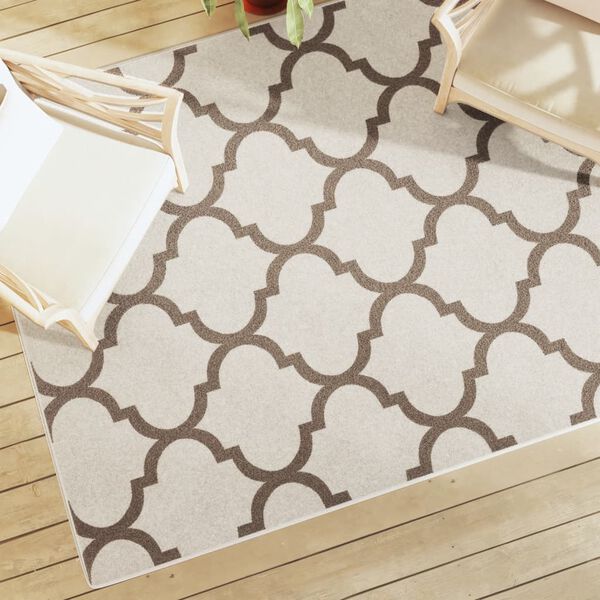 vidaXL Sis&auml;-/ulkomatto lyhyt nukka moniv&auml;rinen 160x230 cm