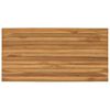 vidaXL P&ouml;yt&auml;levy 100 x 50 x 3,5 cm Suorakaide Tiikkipuu Luonnollinen