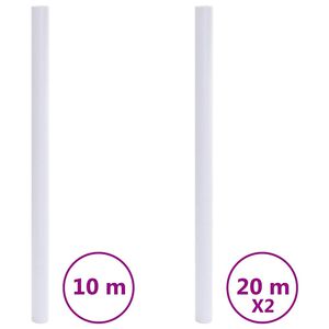 vidaXL Ikkunakalvot himme&auml; l&auml;pin&auml;kyv&auml; harmaa PVC