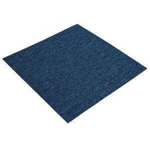 vidaXL Matto laatta Sininen 50 x 50 cm 20 kpl PP ja Bitumi