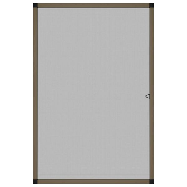 vidaXL Hy&ouml;nteisverkko ikkunaan ruskea 90x120 cm