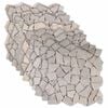 vidaXL Mosaiikkilaatat Kerma 30 x 30 cm Marmori