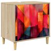 vidaXL Kylpyhuonekaappi HEESCH Sonoma 60 x 40 x 60 cm Tekninen puu