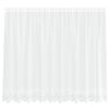 vidaXL Verkkoverho verhoilla Valkoinen 300 x 140 cm Polyesteri