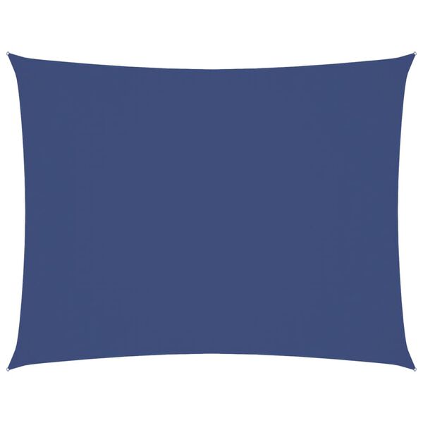 vidaXL Aurinkopurje Oxford-kangas suorakaide 3x6 m sininen