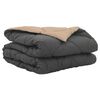 vidaXL Kes&auml;peitto 220 x 155 cm Kes&auml; 200 g/m&sup2; Antrasiitti ja taupe