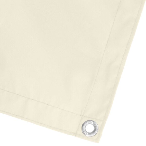 vidaXL Parvekkeen Verho Kerma 100 x 800 cm Oxford-kangas