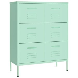 vidaXL Lipasto minttu 80x35x101,5 cm ter&auml;s