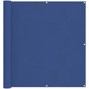 vidaXL Parvekkeen Verho 110 x 200 cm Oxford-kangas Suorakaide Sininen