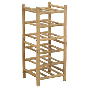 vidaXL Viinipukki Bambusta Luonnollinen