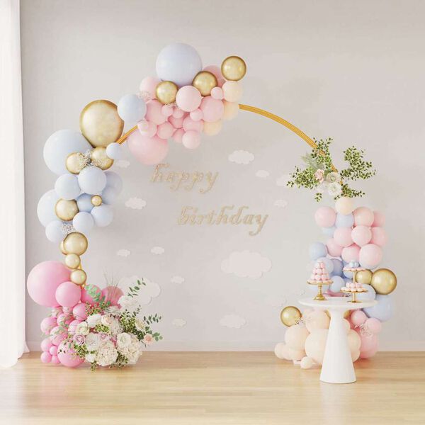 vidaXL H&auml;&auml;t Kaari Kulta 220 x 45 x 200 cm Ter&auml;s