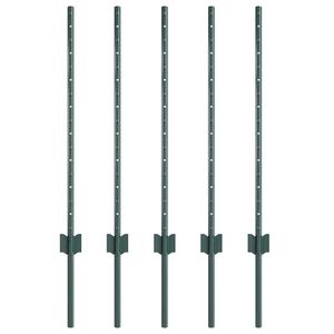 vidaXL Aitalatu 5 pcs Vihre&auml; 120 cm Ter&auml;s
