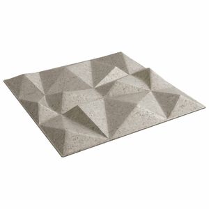 vidaXL Sein&auml;paneelit 12 kpl 50 x 50 cm Timanttibetoni XPS Vaahdon