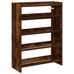 vidaXL Kenk&auml;teline savutammi 60x25x81 cm tekninen puu